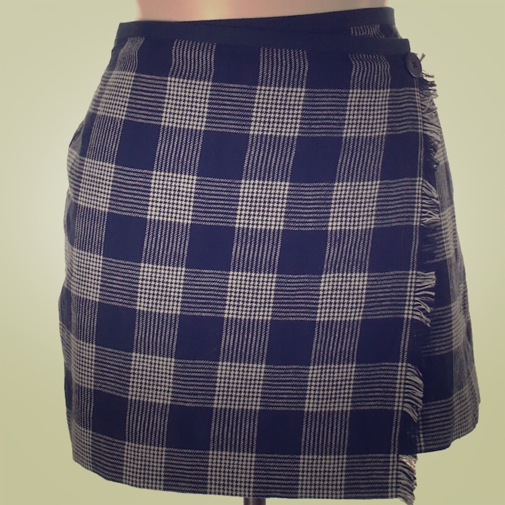 MADEWELL cute mini wrap skirt